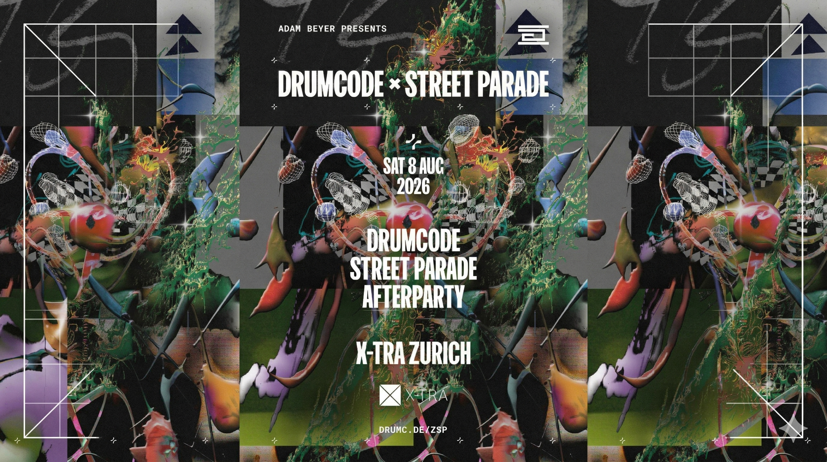 Adam Beyer pres. Drumcode Street Parade Afterparty | Event Agenda | concerts & parties at X-TRA | Party Location in Zurich